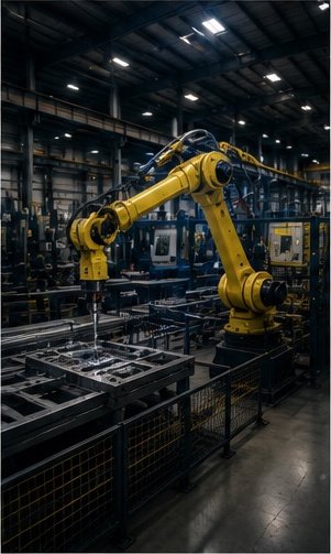 Retrofit de linha de produção